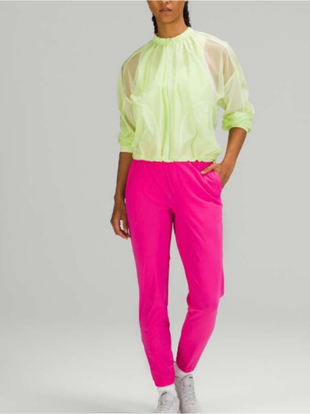 Lululemon Sonic Pink Adapted State High-rise Joggers size 10